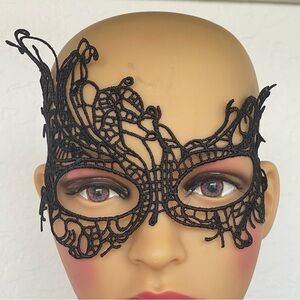 Halloween/Costume Elegant Black Lace Masquerade Mask